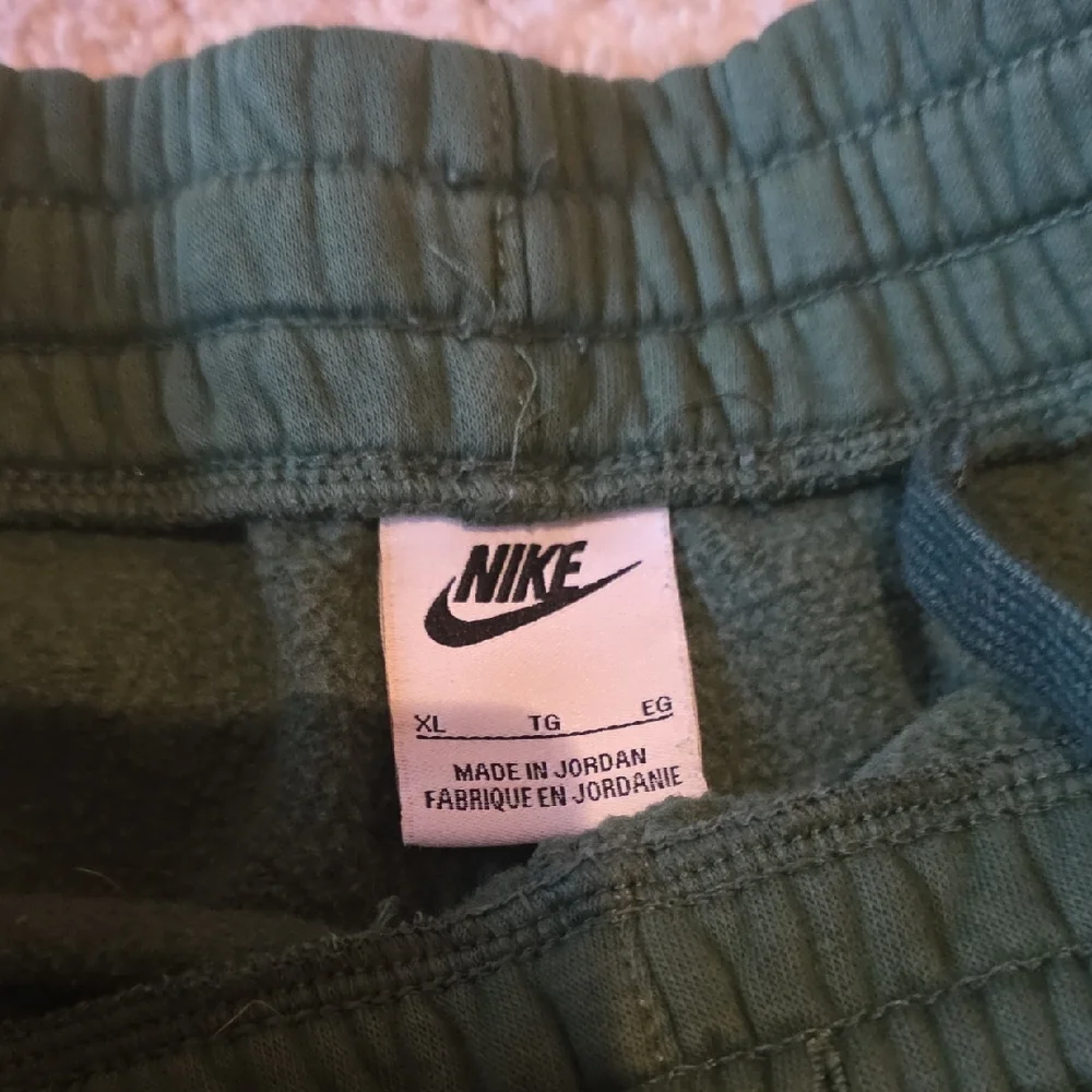 Nike Kids Forest Green Fleece Joggers